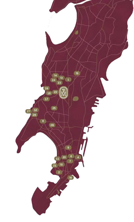 Piramal Mahalaxmi Location Map